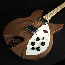 Rickenbacker 330W 330 Walnut Six String Guitar w/HS Case