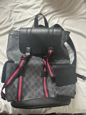 Gucci GG Supreme Backpack Black