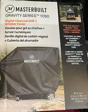 Masterbuilt Gravity Series XT & 1050 Digital Charcoal Grill & Smoker Cover Black