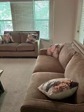 Sofa and loveseat