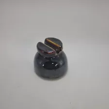 Ceramic Insulator Brown Glaze