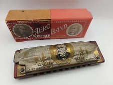 Vintage Hohner Aero Band Zeppelin diatonic harmonica