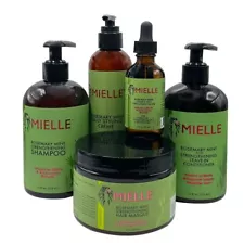 Mielle Rosemary Mint Hair Products for Stronger and Healthier Hair and Stylin...