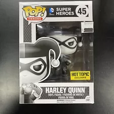 Harley Quinn Funko Pop #45 Black And White