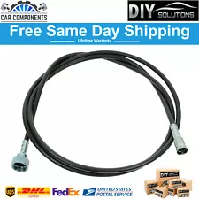 TRQ Quick Connect Speedometer Cable 80 Inch For 1969-1990 Buick Chevy Cadillac