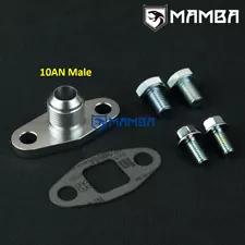 10AN Turbo Oil Return Drain Flange Kit For Holset HX30 HX35 HX40 HX45 HX50 HX55