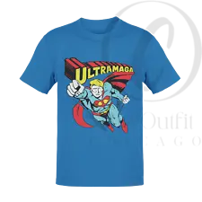 Funny Ultra Maga Trump Superman Meme Let's Go Brandon Anti Biden Humor T Shirt