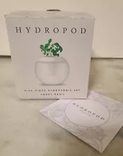 Hydropod Hydroponic Set, Sweet Basil New in Box