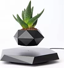 Levitating Plant Pot - Floating Magnetic Pot for Home & Office. Excellent cond.