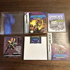 Metroid: Zero Mission (Nintendo Game Boy Advance GBA) Complete CIB - Authentic