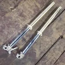 USED OEM 03 2003 HONDA CRF450R CRF 450 R LEFT & RIGHT FRONT FORKS SUSPENSION SET