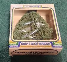 LIFE-LIKE Giant Blue Spruce Trees Model Railroad Scenery Set 2 #1010