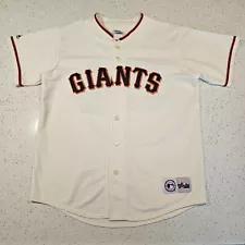 Majestic Vintage MLB San Francisco Giants #24 Willie Mays Cream Home Jersey XL