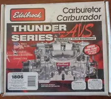 Edelbrock Thunder Series AVS Carburetor 650 CFM Carb 1806 Rebuilding AFB