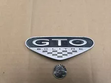 Pontiac OEM 2005 2006 GTO 6.0 Litre Front Fender Side 5" Emblem Badge Logo Name