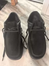 Wu-Tang Shoes Size 9 Wu-Wear Wallabees Vintage Black Suede