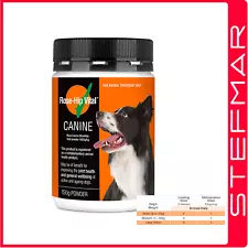 Rose-Hip Vital Canine Powder For Dogs AntiInflammatory Joint Health 150g