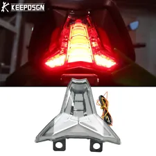 LED Integrated Brake Stop Tail ight Turn Signal For Kawasaki Ninja 400 2018-2023