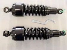 Honda VT1100 Shadow Ace Spirit Sabre Lowering Black Shocks 11" (For: 1997 Honda Shadow ACE 1100)