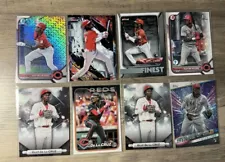 8x 2022-2024 Elly De La Cruz Rookie Card Lot Topps Bowman Chrome Finest Mojo