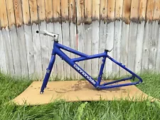 1995 Cannondale Killer V 900 MTB Bike Frame Handmade In USA Size Small CODA Bars