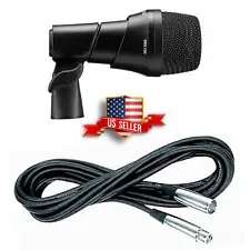 Mic For Bass Drum DRK100 Kick Low Freq Microphone From DRDK7 Set Dynamic+15' XLR