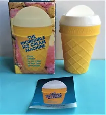 Vintage Incredible Ice Cream Machine 1986