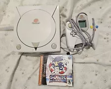 SEGA Dreamcast HKT-3020 Console With Sonic Adventure (Read Description)