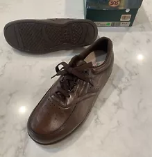 SAS Time Out Antique Walnut 8.5 Narrow, Men's Comfort Shoes Brown New In Box