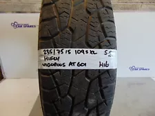 235/75/15 Tyre part worn Hifly Vigorous AT601 109S XL 5.5 mm Warn Tire H16