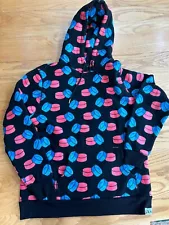 RARE PINK DOLPHIN HOODIE Pills Size Large