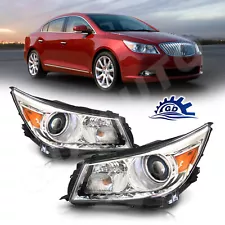 For 2010 2011 2012 2013 Buick LaCrosse HID/Xenon Headlights Headlamps Left+Right