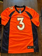 Nike Broncos Russell Wilson Jersey Orange Size M