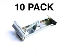 5" Quick Screw Hidden Gutter Hanger Clips (10 pack)