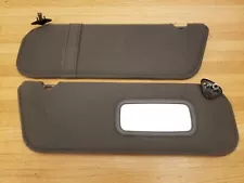 1989-2011 Ford Ranger Sun Visor Set - Dark Gray - Great Condition