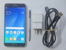 SBI Good Black Samsung Galaxy Note 5 SM-N920A AT&T Android Smartphone VoLTE