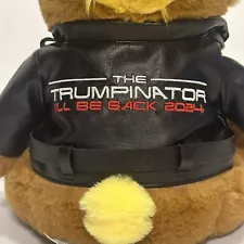 2024 Trumpinator Teddy Bear Collector Donald Trump Bear for Trump Supporters