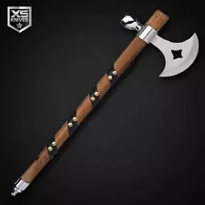 19" Native American Style Tactical TOMAHAWK AXE Non-Functional PIPE Collectible