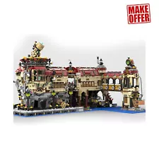 Steam Punk Steam Powered Science Engine Model with Interior 3436 Pieces