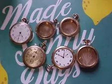 GOLD FILLED POCKET WATCHES FOR USE OR SCRAP 200 GRAMS