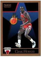 1990 SKYBOX NBA Basketball Card #40 - CRAIG HODGES, Chicago Bulls--2 for $1 Sale