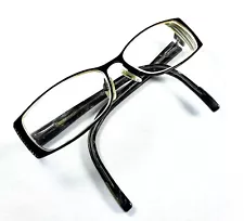 Covergirl Womens Black Eyeglass FRAMES ONLY CG411 55-14-145 Rhinestone Accents