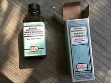 Reagent Solution No. 11 Ferric chloride, vintage medicine