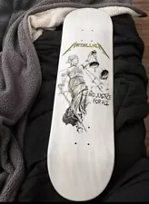 Metallica Skate Deck Collab