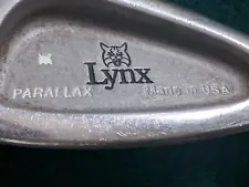 LYNX PARALLAX IRON SET RH 3-PW STEEL SHAFTS TT DG S300