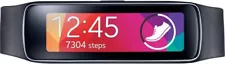 Samsung Galaxy Gear Fit SM-R350 Smartwatch Fitness Tracker Black - Used Great