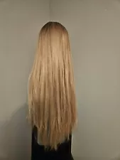 FULL LACE FRONT HONEY BLONDE LONG STRAIGHT HAIR WIG