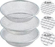 3 Pcs Garden Sifter for Soil Compost Sieve Soil Sifter Sand Sifter Sifting