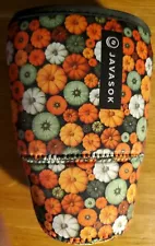 Sok-It JavaSok Autumn Gourd Pumpkin Spice 30-32 Oz Cold Insulated Drink Sleeve