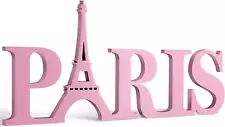 Paris Decor for Bedroom Wooden Paris Themed Wall Decor Paris Wooden Letters Eiff